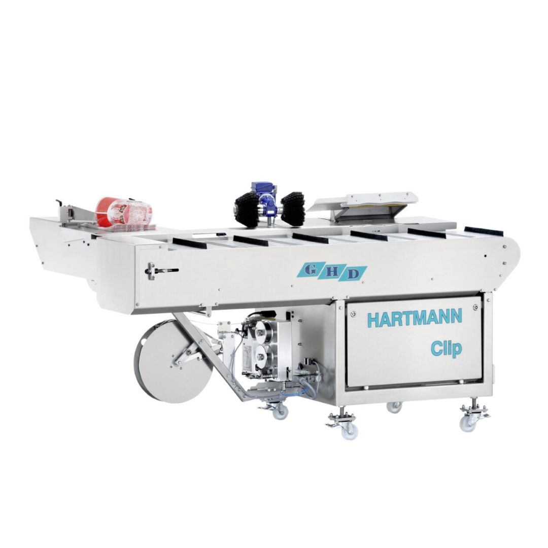 Полуавтоматично closing and clipping machine